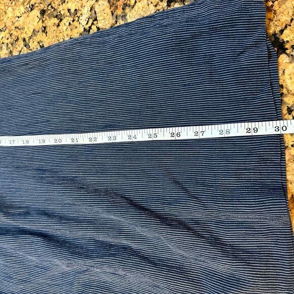 Madewell $98 off-the-shoulder bell-sleeve dress Size2 G3457 In Deep Navy - Picture 10 of 10